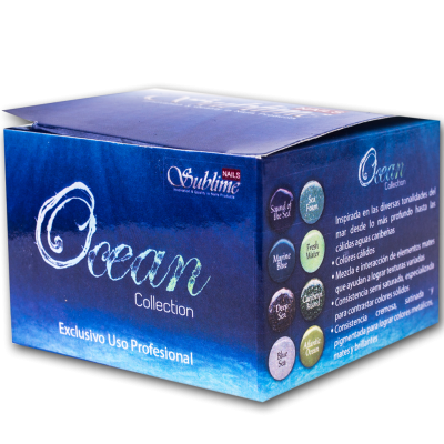 Colección Ocean (8 Tonos Azules y Verdes)
