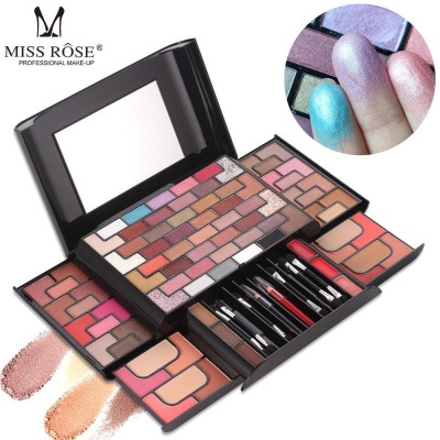 Cheap Cosmetics Christmas Vanity Makeup Kit Full Gift Box Set All In One Makeup Box Set Cosmetic For Girl Makeup Gift Sets