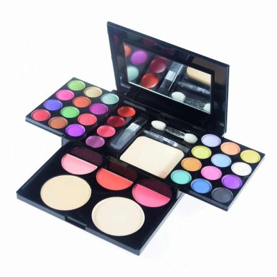 Professional 33 Colors Cheap Ads Organic Women Makeup Kit Gift Set Box With Eye Shadow Palette Blush All In On Makeup Set