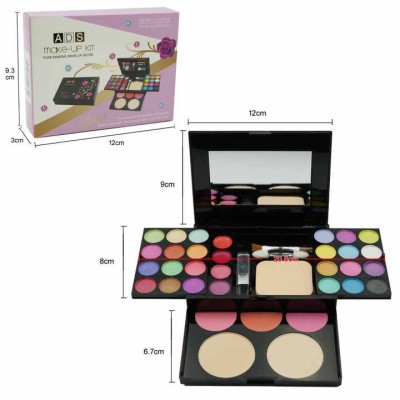 Professional Ads Cheap Women Makeup Kit Gift Set Box With Eye Shadow Palette Blush All In One Ladies Makeup Box Gift Set