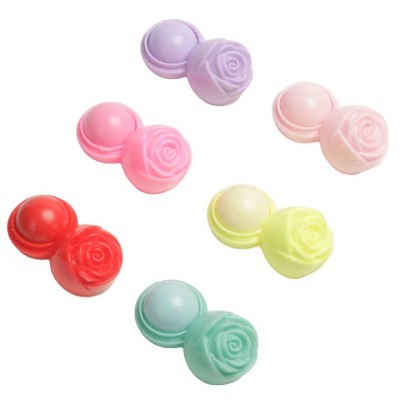 Custom Organic Natural Lip Balm   Colorful Strawberry Organic Natural  Fruit Lip Balm