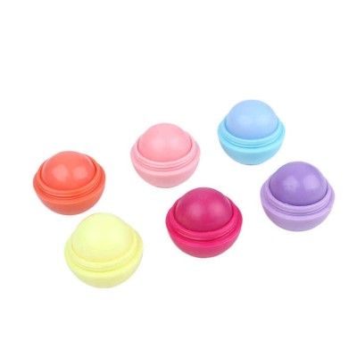 12-pzas Custom Organic Round Honey Lip Balm Vegan Eco Friendly Fruit Lip Balm  Cute Natural Round  Lip Balm