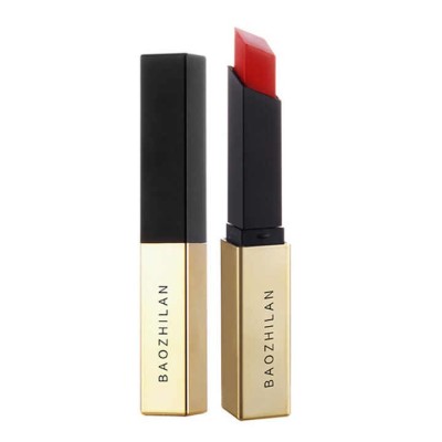 Matte Makeup Waterproof Ladies Cosmetic Cute Lipstick Gold Bar Vegan Moisturizing Lipstick Organic Chinese Gold Lipstick