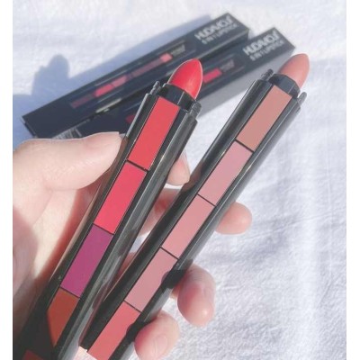 Waterproof High Pigment Vegan Mini Lipstick Set  Cruelty Free Moisturizing Matte Velvet 5 In 1 Lipstick Pen Set