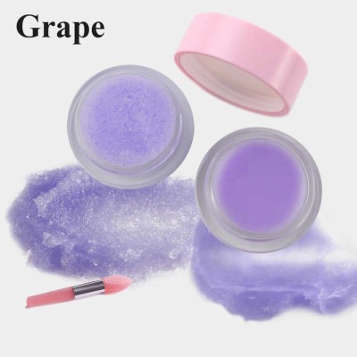 12-pzas Custom Organic Strawberry Pink Sugar Lip Scrub   Lip Scrub And Lip Mask Balm  Set