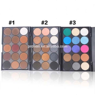 30-pzas Paleta de sombras de ojos mate de 15 colores de alta calidad