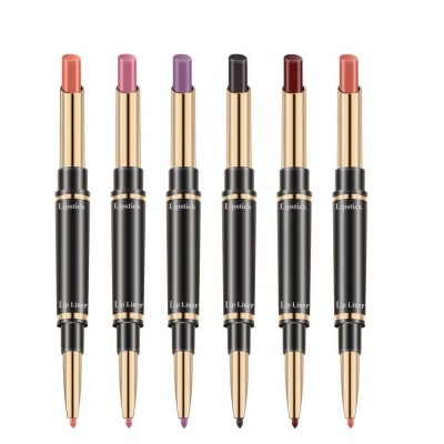 Custom Velvet Matte Vegan Lipstick Cruelty Free 2 In 1 Lipstick Nude  Matte Double Sided Lipstick