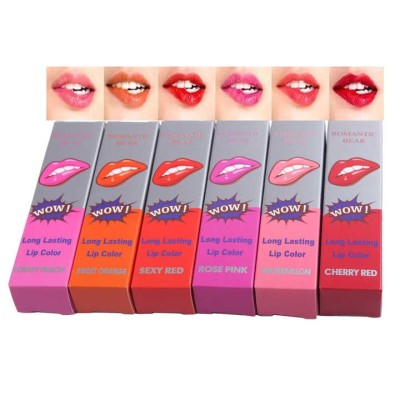 Individual Long Lasting Waterproof Cute Wow  Lip Tattoo Lipstick  Peel Off Lip Gloss Lipstick