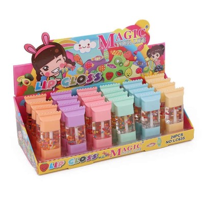 Hydrating Cute Vegan Natural Lip Oil Fruit Magic Candy Honey Lip Oil  Shimmer Fruity Tinted Lip Gloss Tint Oil