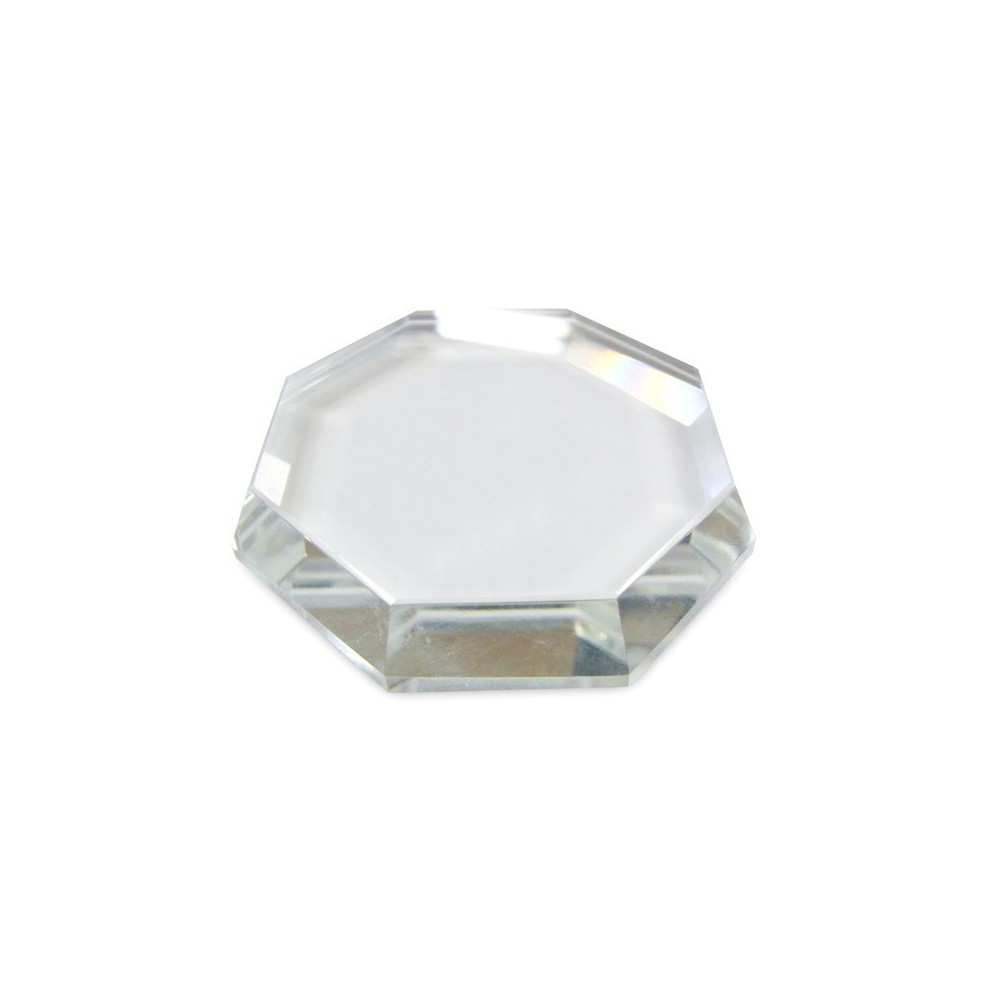 CRYSTAL STONE OCTAGON (Piedra Cristal Octagonal) Diam.