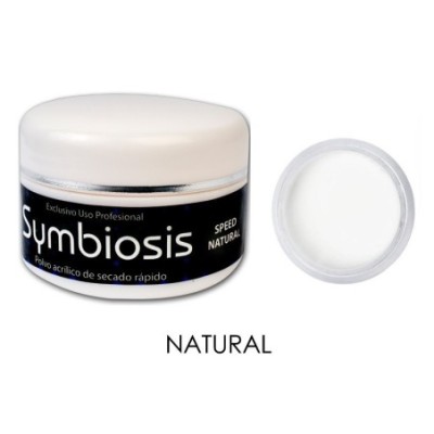Polvo Acrílico Symbiosis Natural 60g (Secado Rápido)
