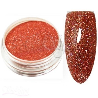 Polvo Acrílico Nature Fuego 7g (Rojo Anaranjado Vibrante)