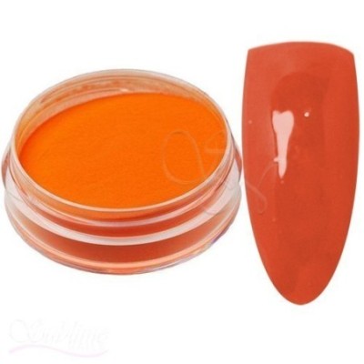 Polvo Acrílico Citrus Papaya 7g (Neón Coral Rosado)