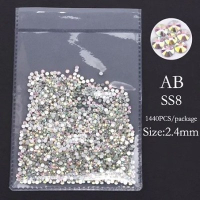 Cristales Swarovski no.8 para Uñas (1440 Uds)
