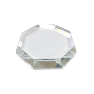 Piedra Cristal Octagonal para Adhesivo