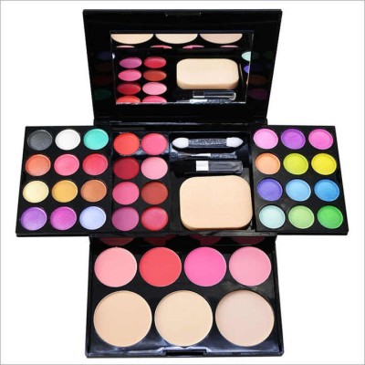 Professional Girl Women Ladies Makeup Gift Box Set Cosmetic Eye Shadow Palette Gift Makeup Kit Full Vanity Makeup Set